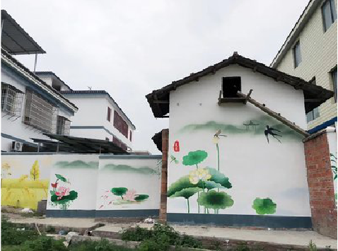 剑阁室外墙绘-从选材到保养。