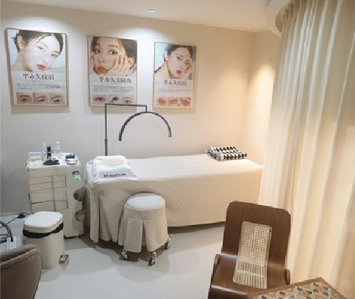 剑阁美容店装修小技巧