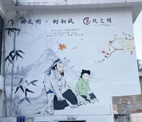 剑阁分享几个墙绘保养知识。