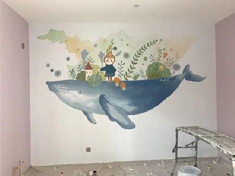 剑阁手绘墙的特点及优势。